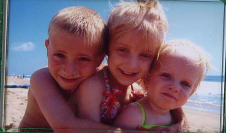 My 3 youngest in Ocean City, MD