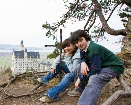 Kids-Grace 15 and Austen 13- in Germany.