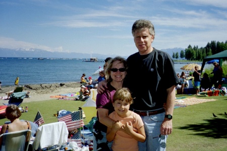 Nancy's with her family