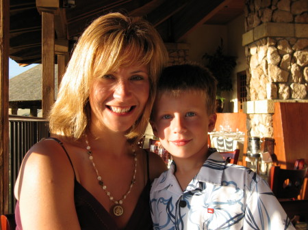 My son, Nicholas and I-2006