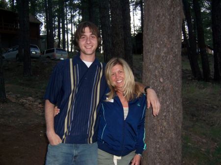 Jordan and mom in Flagstaff, AZ