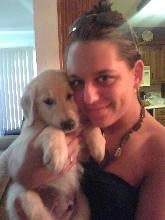 My puppy and me