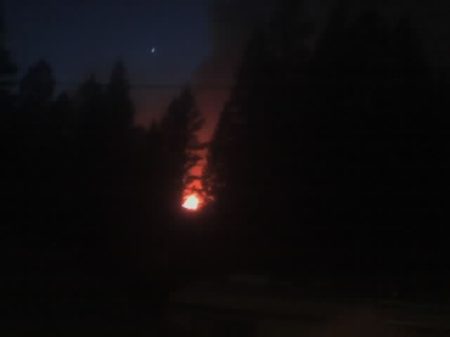 Lake Tahoe On Fire