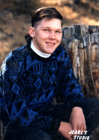 Our son Joe in 1994