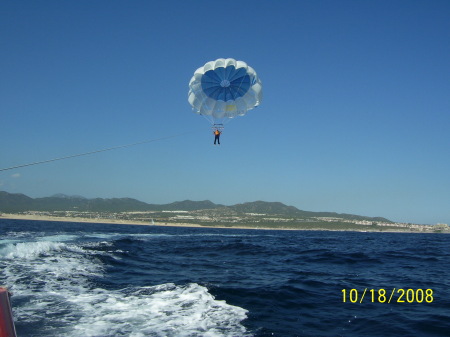 Parasailing in Cabo