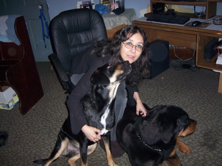 Me and my doggies