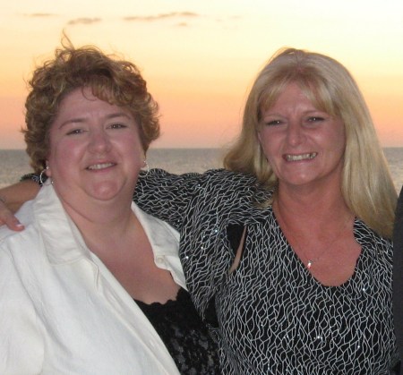 Jacquie & Julie at the beach