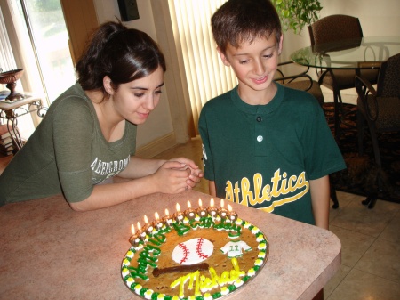 My kids - Rachel 18yrs. and Michael 10 yrs.