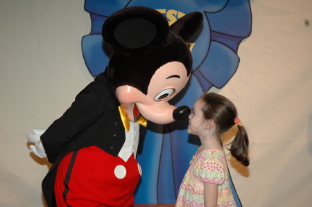 Eryn with Mickey