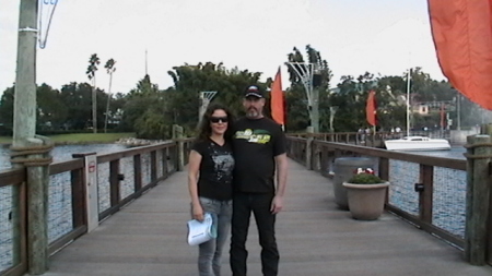 Julia and I at sea World Orlando