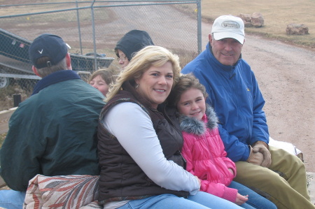 Katie, Dad and I