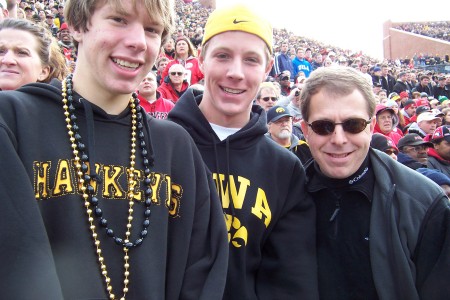 At a Hawkeyes Football Game