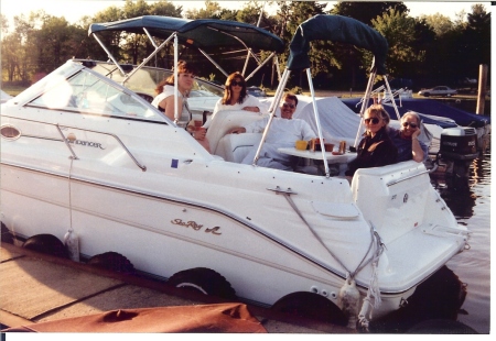 On our boat lake hopatcong