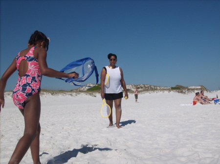 Us at the beach in Destin, Florida