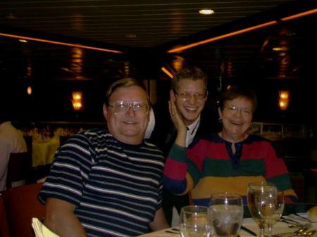 Celebrating my birthday aboard cruise ship