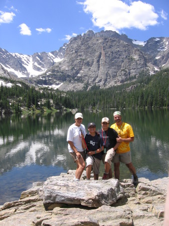Rita and Family hiking in Colorado