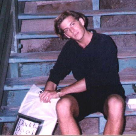 Jeffrey on the Long Beach steps