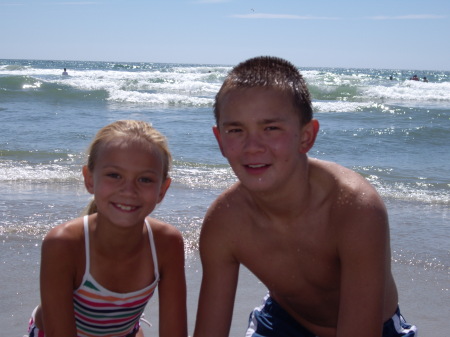 Kids at Beach 7/2007