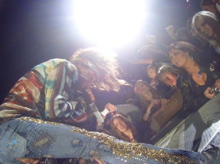 Steven Tyler singing to me!