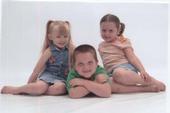 This are my 2 nieces and nephew (Addi, Alex, and Layne)