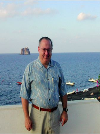 Me in Stromboli, Sicily, Italy 2002