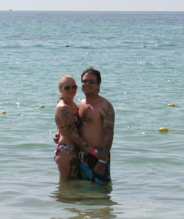 Jeremy and Erin in Jamaica