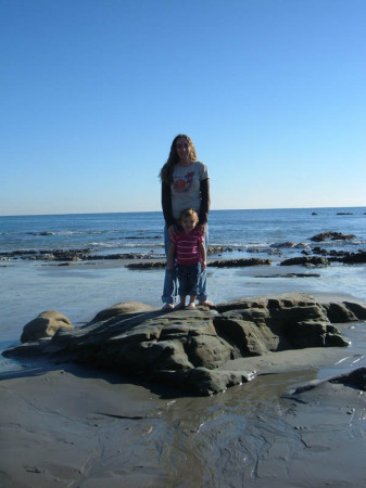 Me and Mia at the beach!