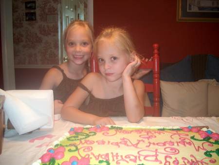 My twins Addison and Madison