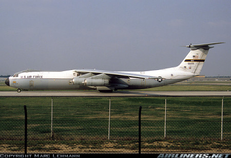 My first assignment in the military C-141B