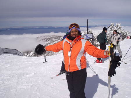 I love skiing