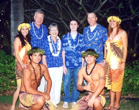 Hawaii!!! w/my folks and my son, Jon