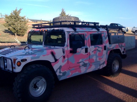 My hummer in WY