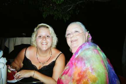 Mom and I   July 2007