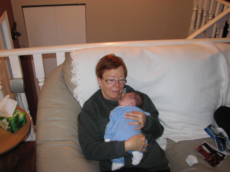 Grandma Faye and Baby Blake