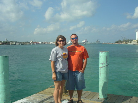 Me and Duane in the Bahamas