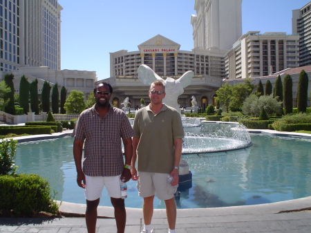 Vegas vacation for Andre and me