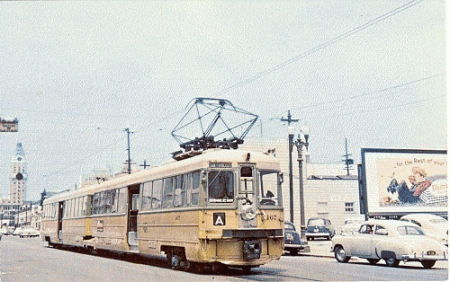 'A' Train through Oakland