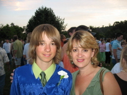 My son Kolby graduates 8th grade June 2006