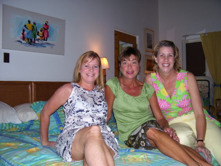 Antigua with my sisters-Ann and Michele