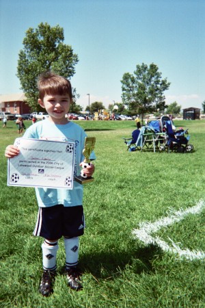 First time playing soccer (on a team)