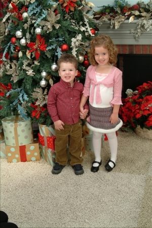 Christmas 2006 Haylee and Ben