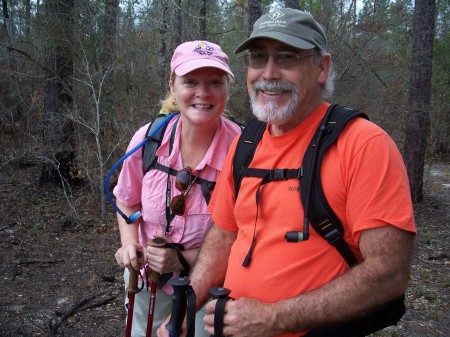 Paula and Richard on Juniper Creek Hike