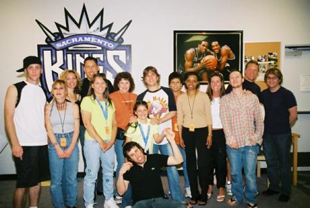 Group picture with Matchbox Twenty