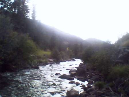 My fishing spot in the Little Belt mountains