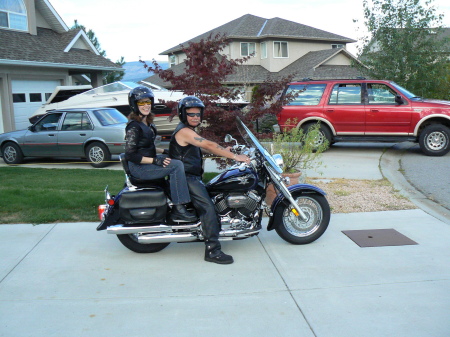 Pat & I on 2006 V-Star