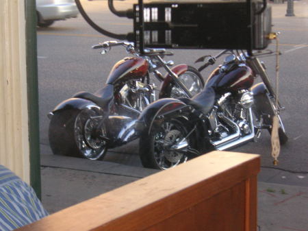 "Local Bike Night"  mine on the left!