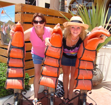 Lisa Johnston and me - Cabo vacation