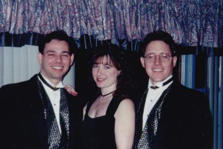 With the trio "ARTISTRY" on NYE in 1994