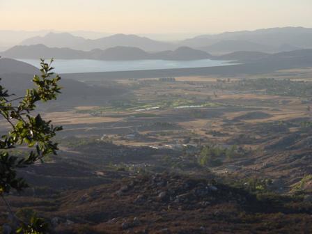 My view overlooking Diamond Valley lake.