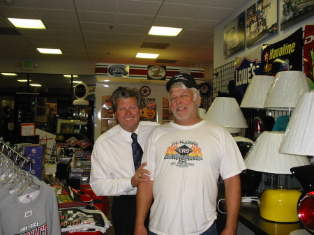 John Force and myself